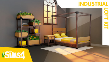 The Sims 4 Industrial Loft Kit